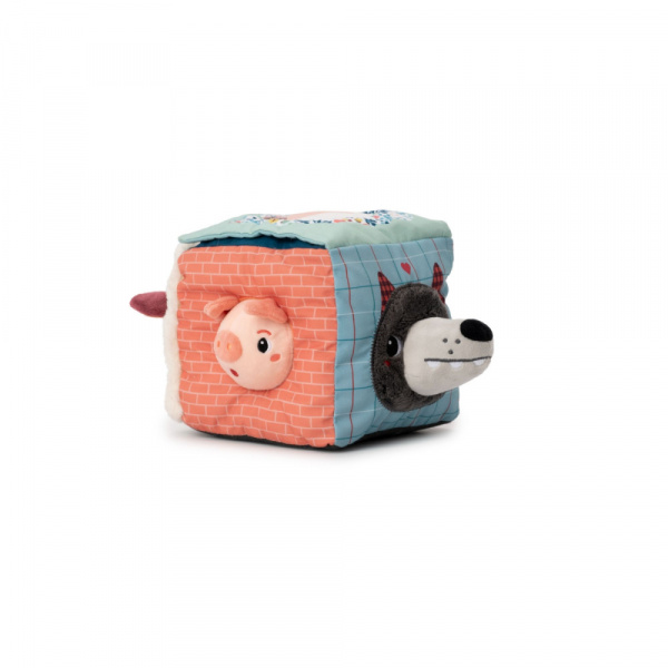 Cube d'activités sonore louis le loup Lilliputiens