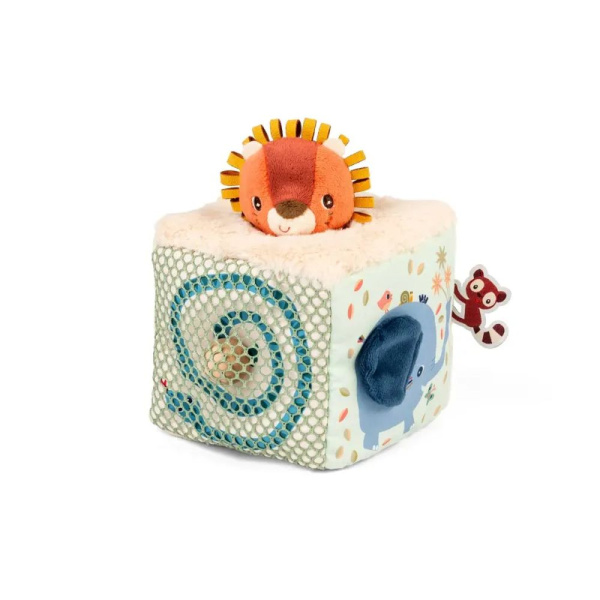 Cube sonore d'activités jack le lion Lilliputiens