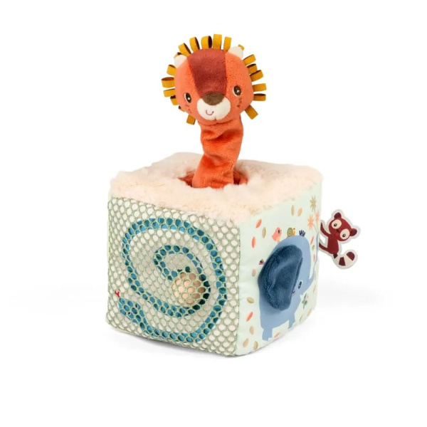 Cube sonore d'activités jack le lion Lilliputiens