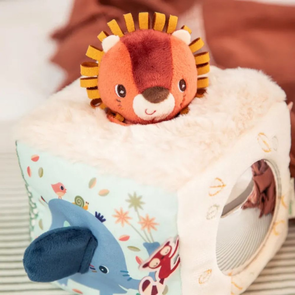 Cube sonore d'activités jack le lion Lilliputiens