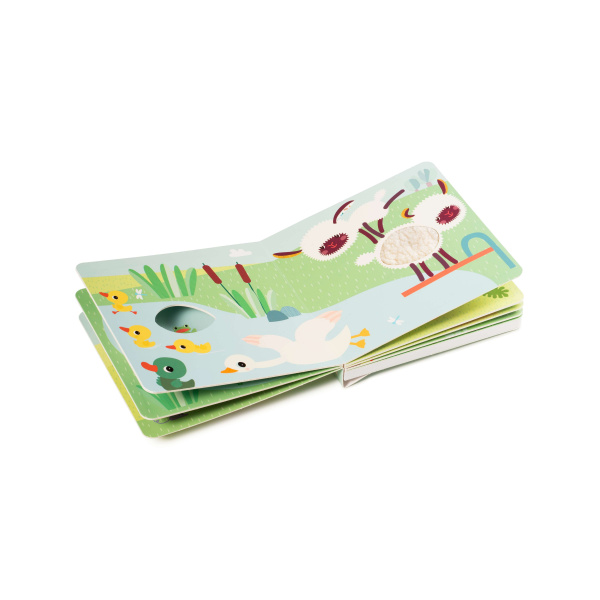 Livre d'éveil funky farm Lilliputiens