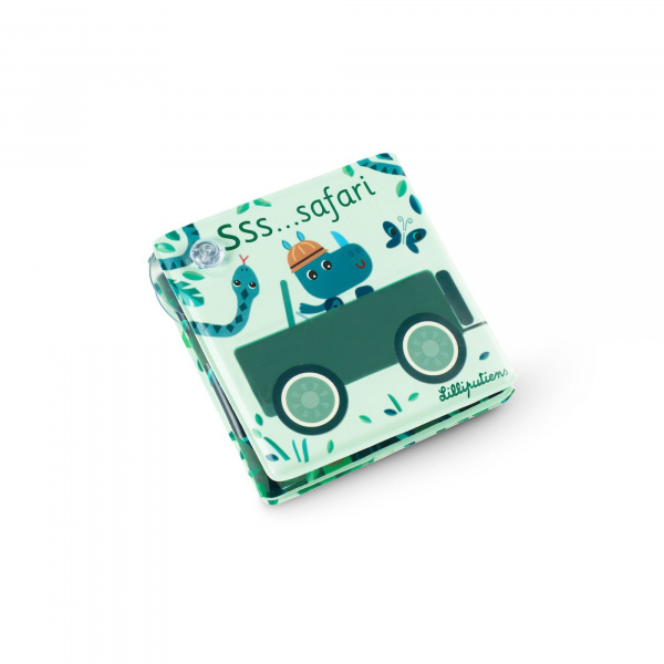 Livre de bain magique safari Lilliputiens