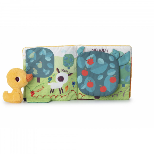 Livre pour enfant gaspard à la ferme Lilliputiens