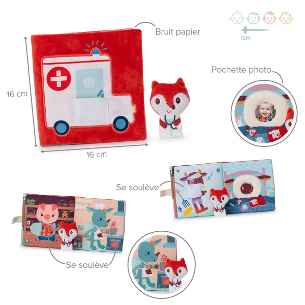 Livre pour enfant alice docteur Lilliputiens