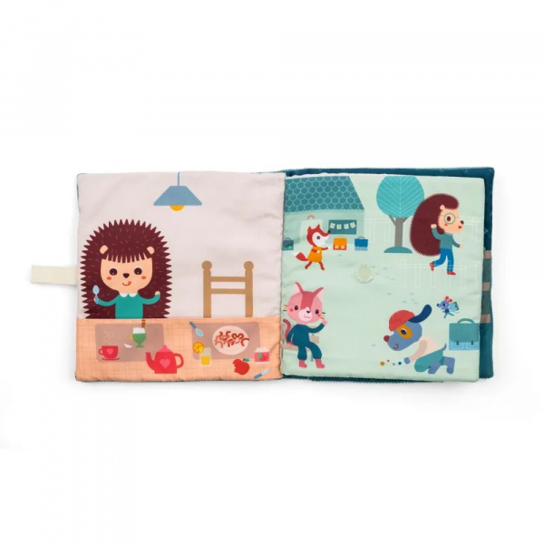 Livre pour enfant d'activités les émotions de léon Lilliputiens