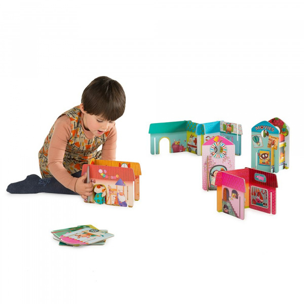 Jeu village à construire modul'village Lilliputiens