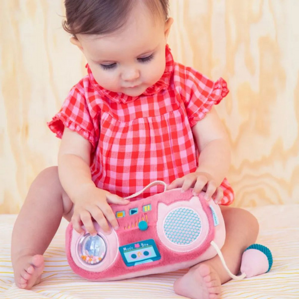 Jouet d'activités musicale radio sonore jeanne Lilliputiens