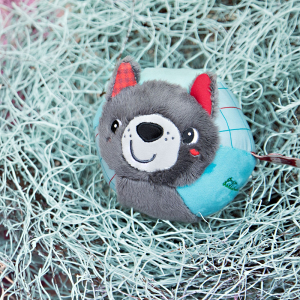 Balle en tissu louis le loup Lilliputiens