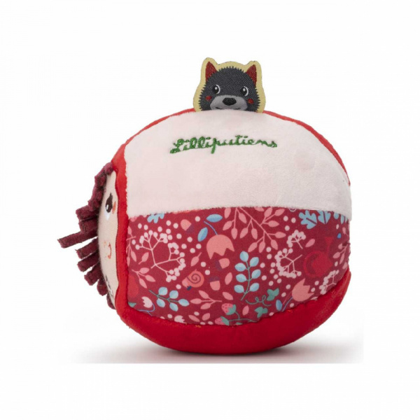 Balle en tissu petit chaperon rouge Lilliputiens