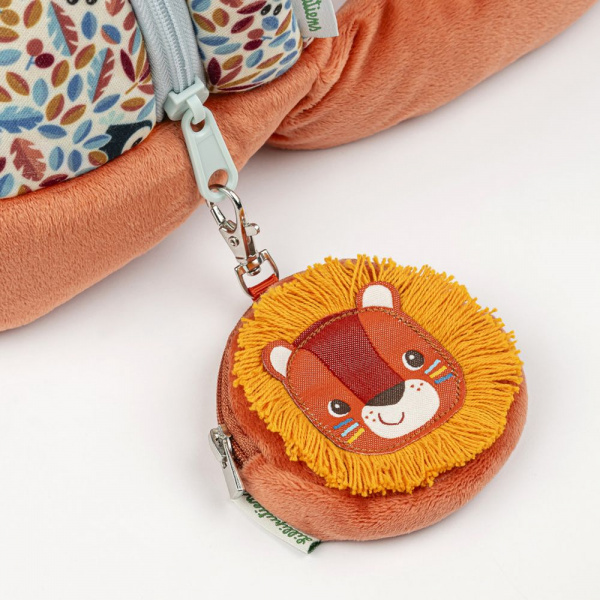 Porte-monnaie pour enfant jack le lion Lilliputiens