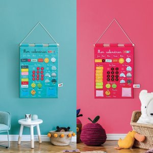 Panneau calendrier basic Ludi jouets
