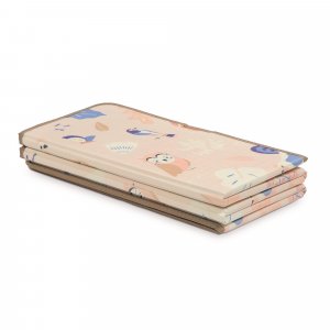 Grand tapis d'éveil pliable et réversible Ludi jouets
