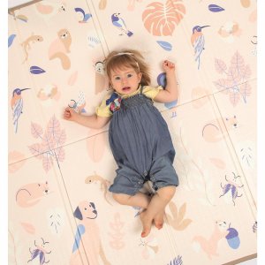 Grand tapis d'éveil pliable et réversible Ludi jouets
