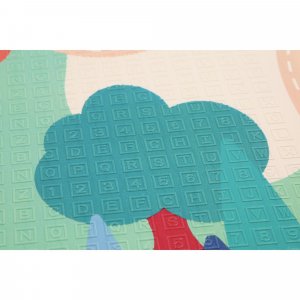 Grand tapis d'éveil pliable et réversible Ludi jouets