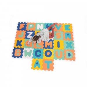 Tapis d'éveil dalles en mousse lettres alphabet Ludi jouets