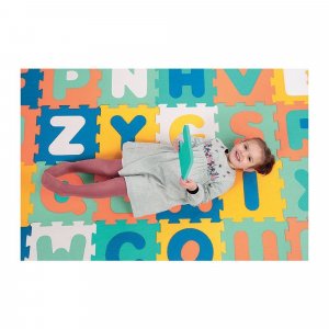 Tapis d'éveil dalles en mousse lettres alphabet Ludi jouets