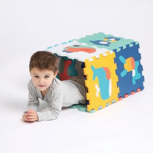 Tapis d'éveil 9 dalles en mousse animaux Ludi jouets