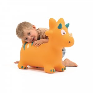 Mon dinosaure sauteur jaune Ludi jouets