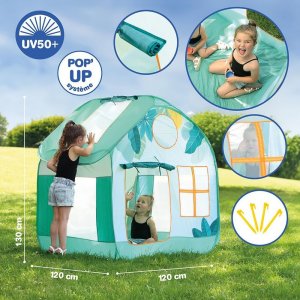 Maison tente de jeu cottage xxl d'extérieur pour enfant Ludi jouets