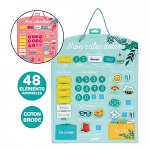 Calendrier semainier éducatif amande Ludi jouets