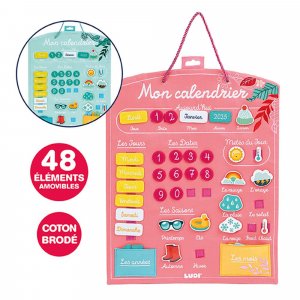 Calendrier semainier éducatif corail Ludi jouets