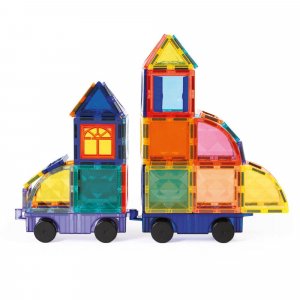 Jeu de construction véhicules magnétiques 63 pièces Ludi jouets