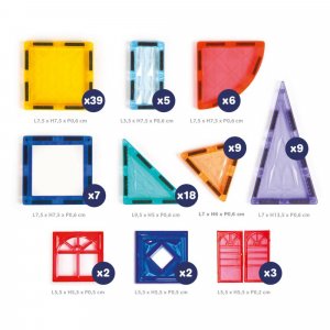 Jeu de construction magnétique xxl 100 pièces Ludi jouets