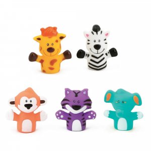 Marionnettes à doigts puppets animaux de la savane Ludi jouets