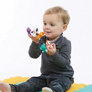 Marionnettes à doigts puppets animaux de la savane Ludi jouets