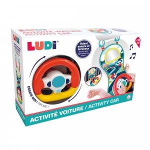 Panneau d'activités volant de voiture Ludi jouets