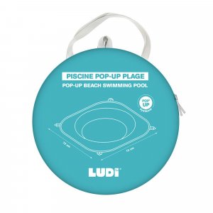 Piscine de plage bleue pop up Ludi jouets
