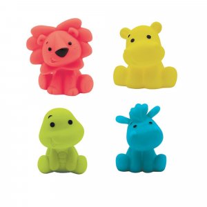 Lot de 4 aspergeurs de bain avec filet Ludi jouets