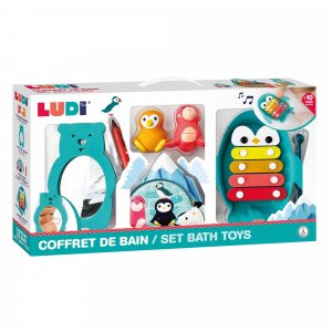 Coffret jouets de bain arctique Ludi jouets