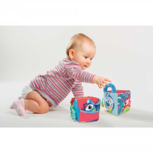 Cube d'éveil en tissu Ludi jouets
