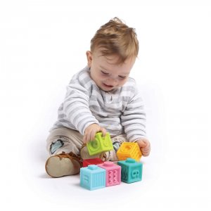 Cubes sensoriels emboitables Ludi jouets