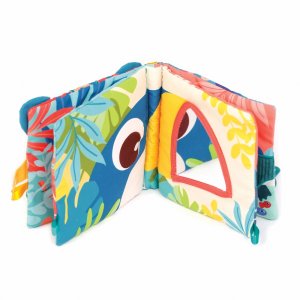 Livre d'éveil en tissu jungle Ludi jouets