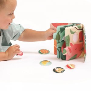 Livre d'éveil sur les odeurs animaux Ludi jouets