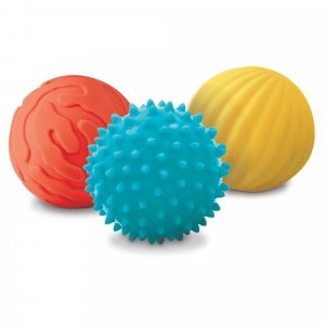 Lot de 3 balles sensorielles Ludi jouets