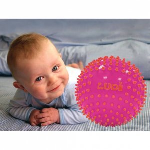 3 balles sensorielles roses Ludi jouets