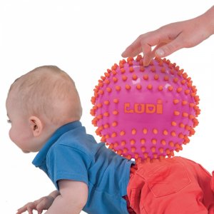 3 balles sensorielles roses Ludi jouets