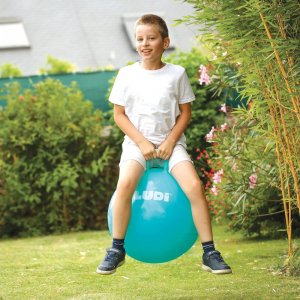 Ballon sauteur xxl bleu Ludi jouets