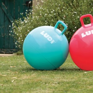 Ballon sauteur xxl bleu Ludi jouets