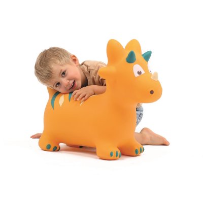 Mon dinosaure sauteur jaune