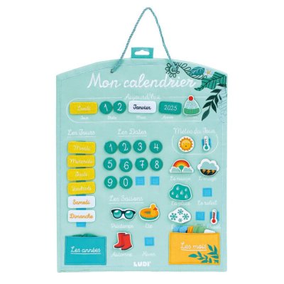 Calendrier semainier éducatif amande