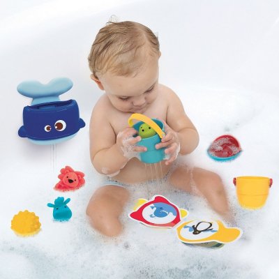 Valisette avec jouet de bain pour bébé