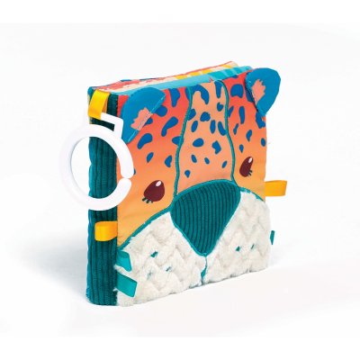 LUDI JOUETS Livre d'éveil en tissu jungle
