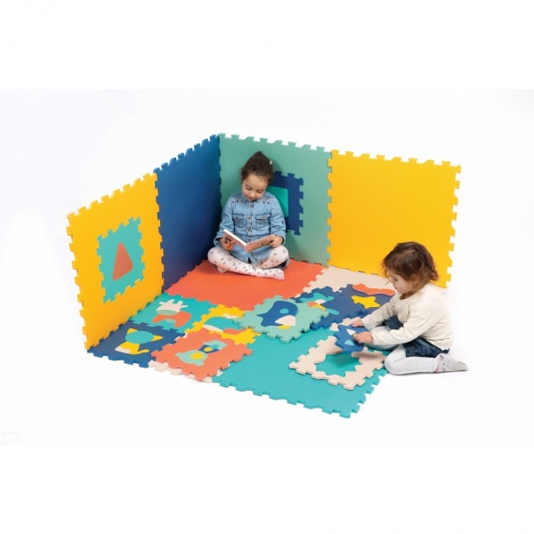 Tapis dalles en mousse jumbo Ludi jouets