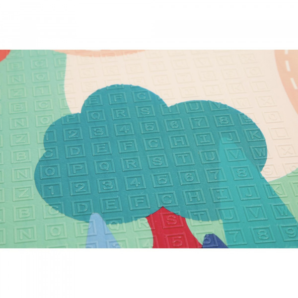 Grand tapis d'éveil pliable et réversible Ludi jouets