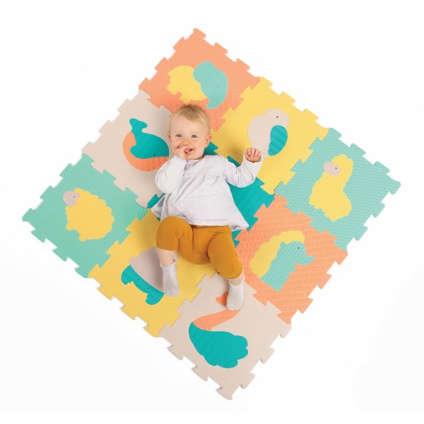 Dalles en mousse pastel animaux Ludi jouets