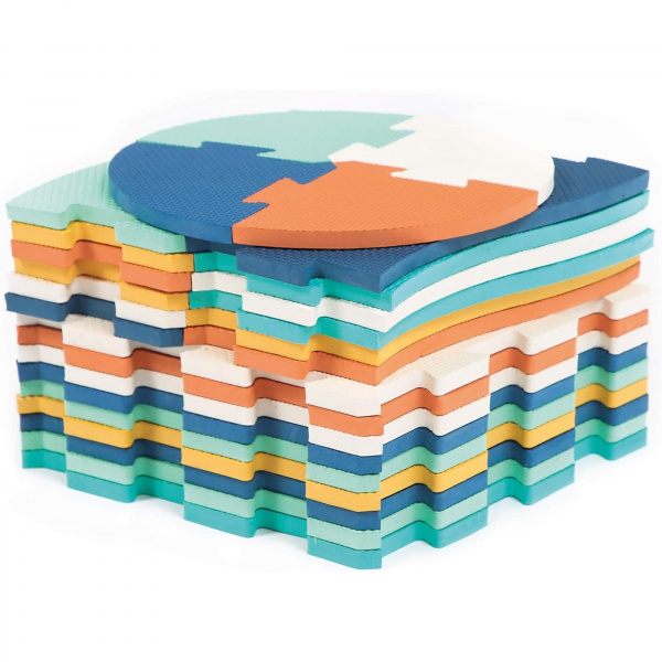 Tapis d'éveil en mousse dalles - animaux Ludi jouets